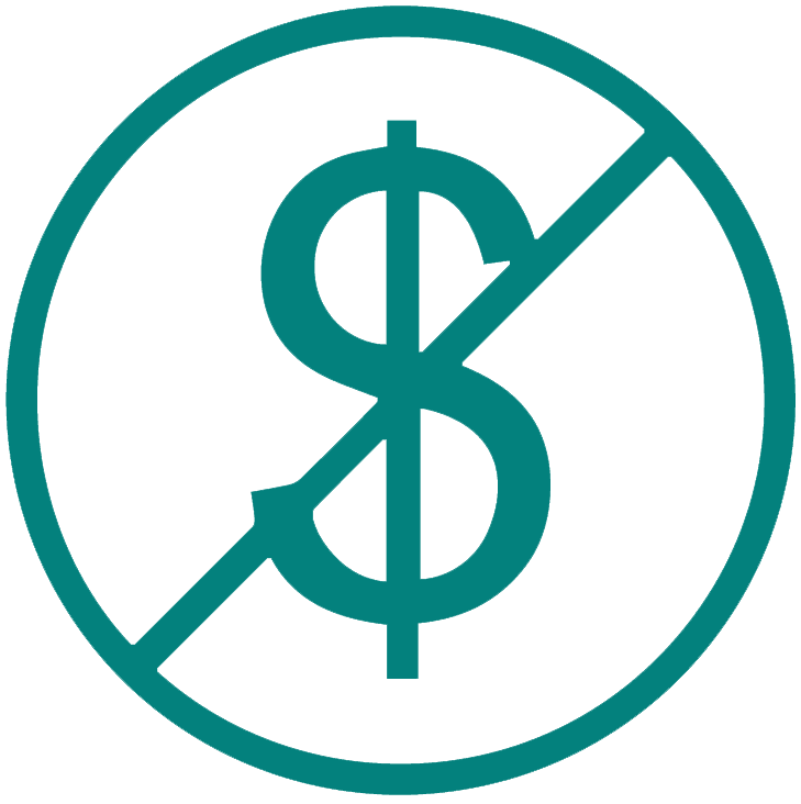 Free of license fees